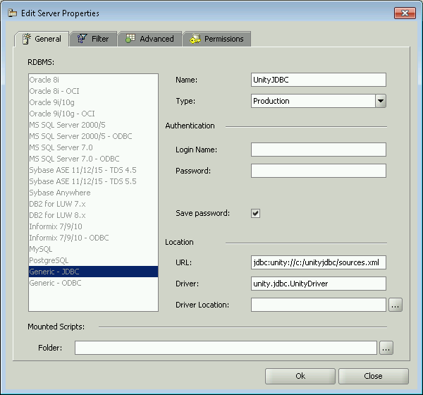 Unityjdbc User Documentation The SQL++ Unifying Semi Structured Query