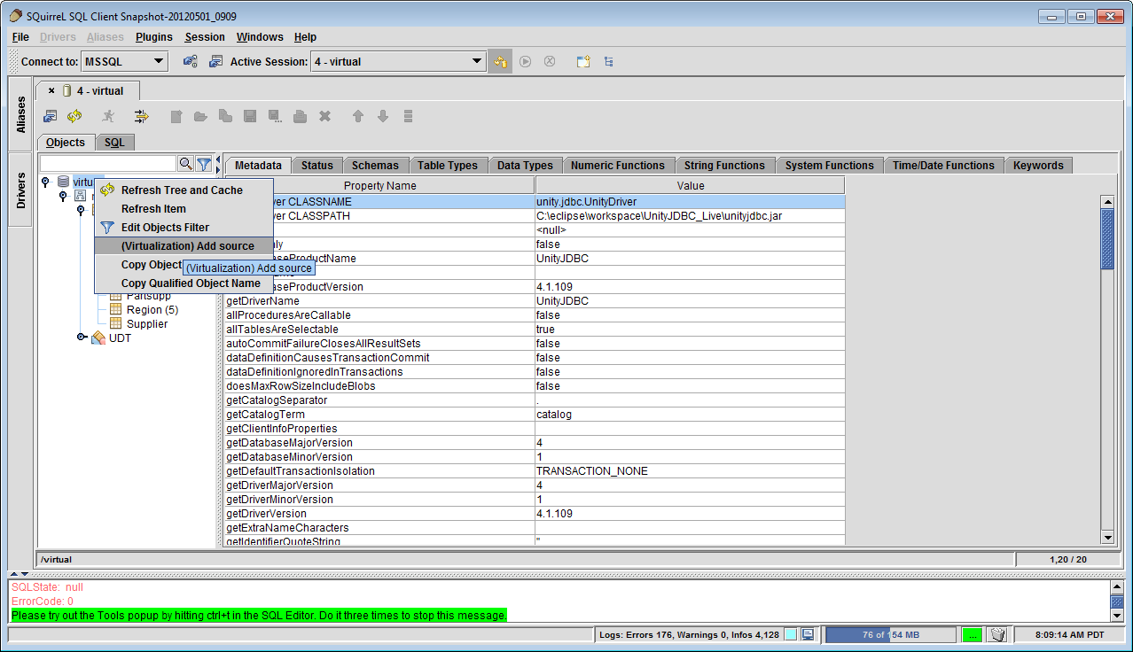 oracle driver for squirrel For oracle squirrel driver